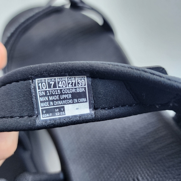 Sketchers ON THE GO AIR GOGA MAT Athletic Sandals Gray Black Comfort Sz 10 - Picture 7 of 9